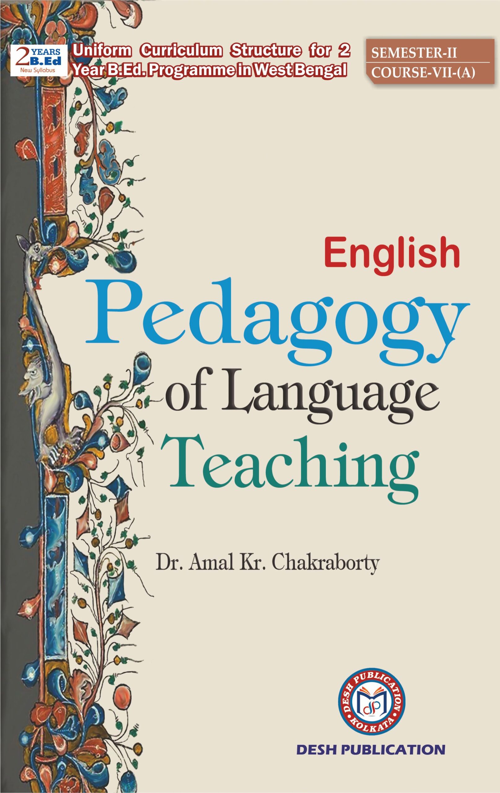 Pedagogy Of Language Teaching-English Semester II